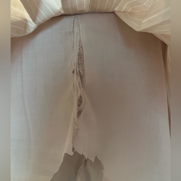 Zara cream pleated dress - Picture 2 of 4